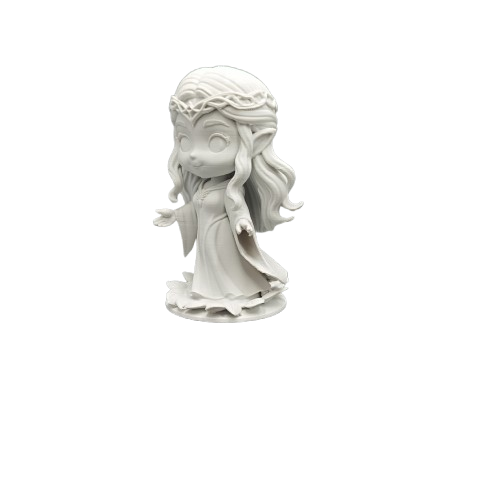 Figura de acción - Chibi Galadriel Dama de la Luz-2