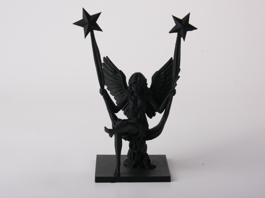 Escultura Decorativa- Ángel en Columpio-2