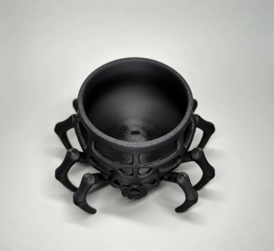 Cuenco para dulces Halloween - Calavera Araña-3