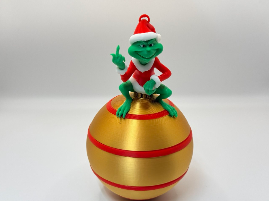Adorno para el árbol de navidad- Grinch Travieso-3