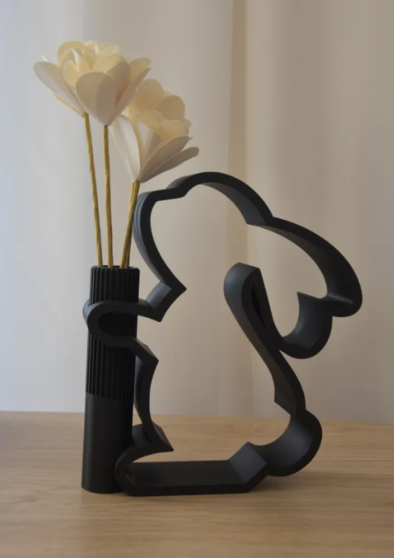  Jarrón conejo de pascua-2