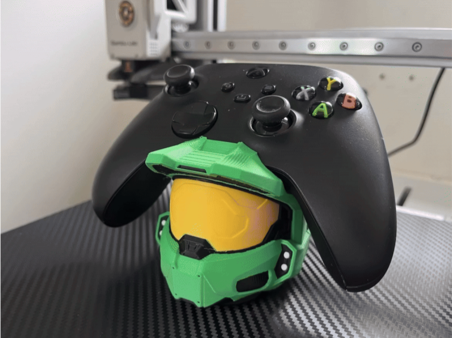 Soporte mando Xbox 360 con forma de Casco Halo-2