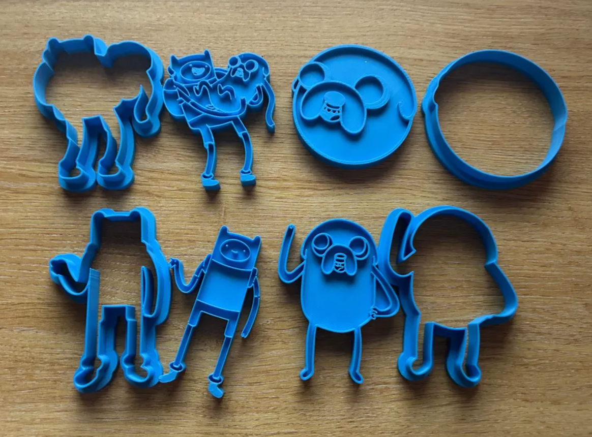 Cortador de galletas - Hora de Aventura (pack 4 un)-2