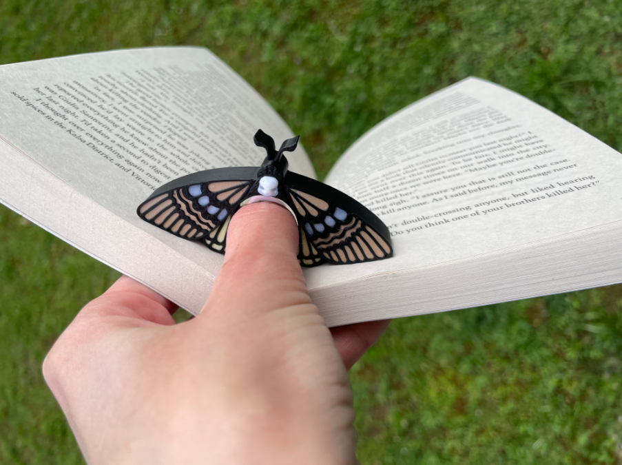 Marcapáginas- Polilla Calavera-2