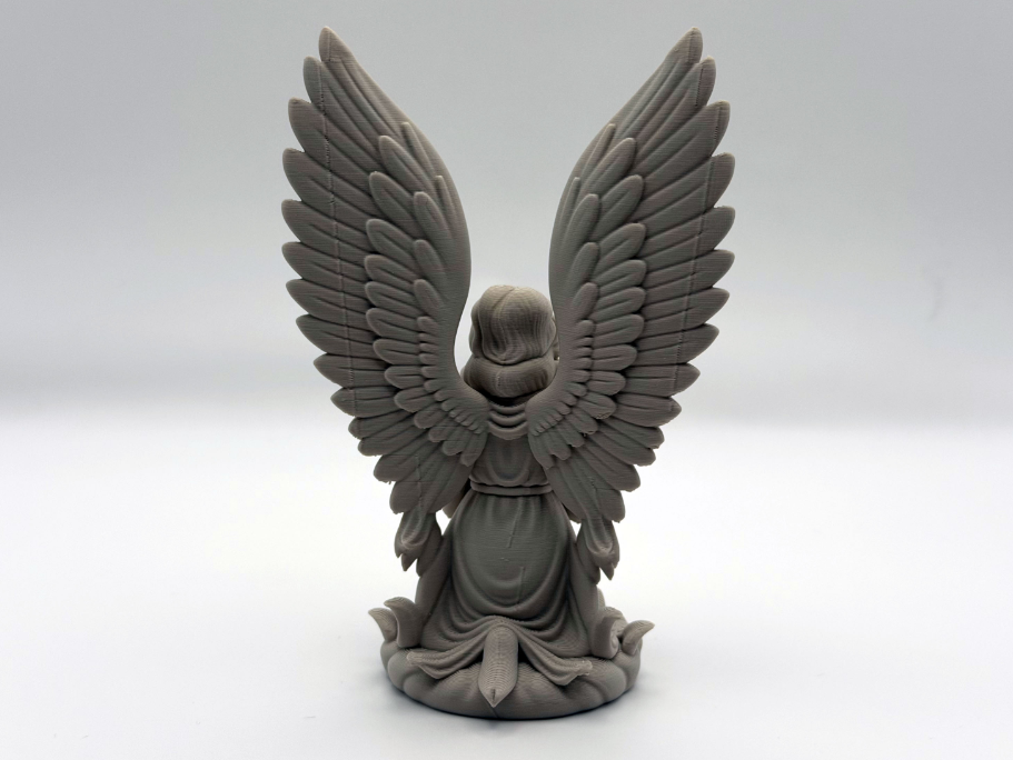 Figura Decoración- Escultura Ángel Orando-1