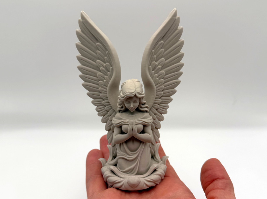 Figura Decoración- Escultura Ángel Orando-2
