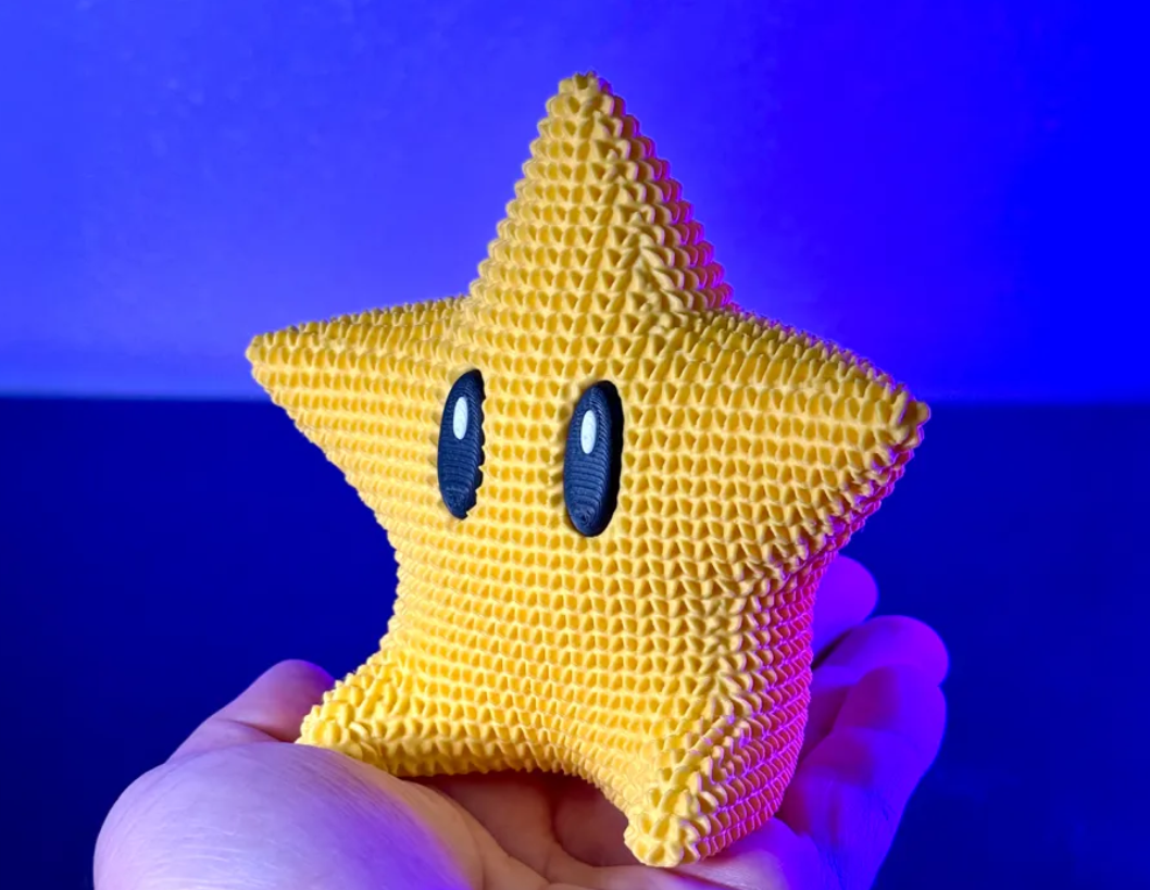 Figura decorativa - Estrella Mario Bros-3