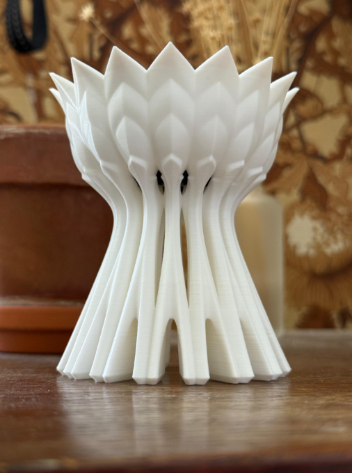 Portavelas LED- Flor de Loto-1