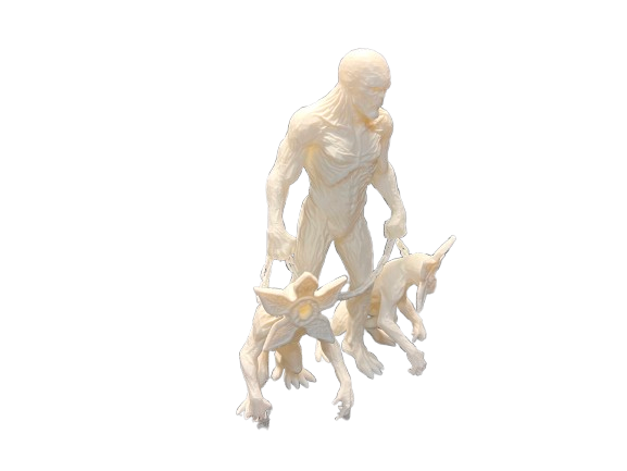 Figura de acción - Vecna con Demogorgons Encadenados-2