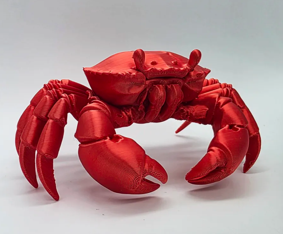 Figura decorativa - Cangrejo realista -3