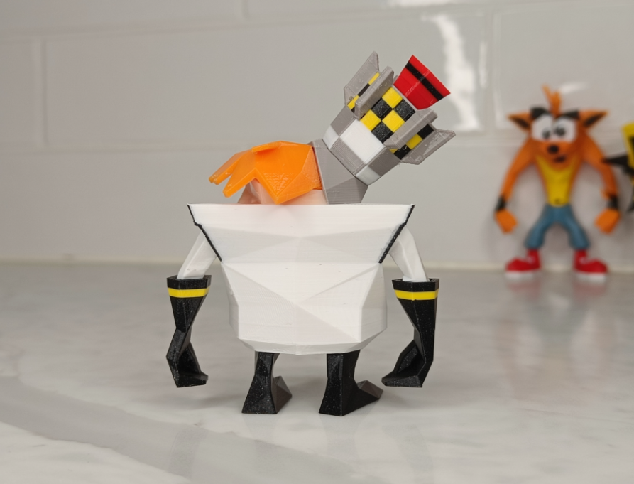 Figura Decoración- Villano de Crash Bandicoot-2