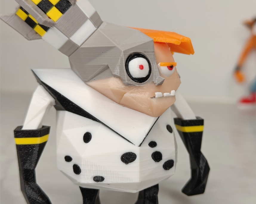 Figura Decoración- Villano de Crash Bandicoot-3