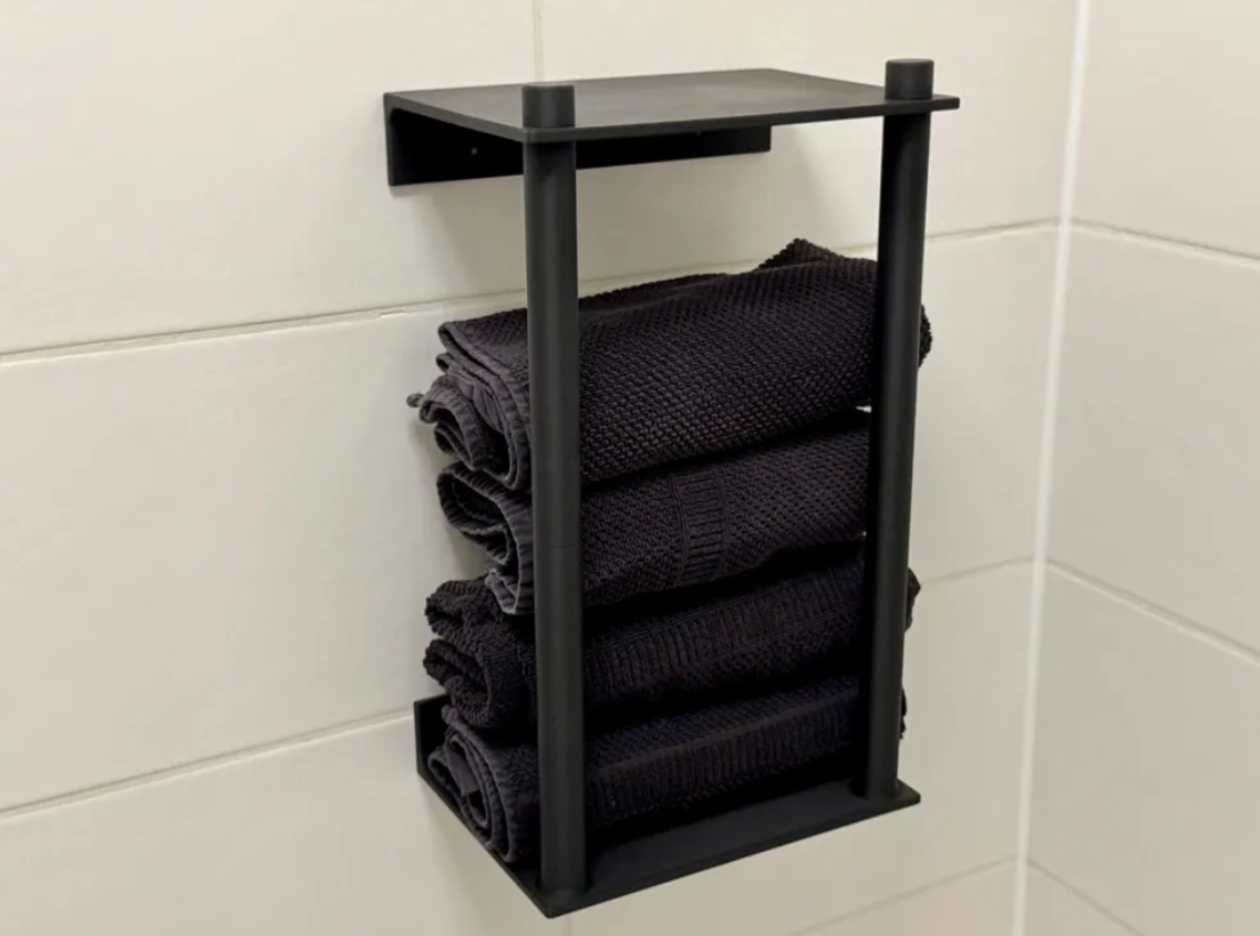 Soporte de toallas Prints Patro para baño-1