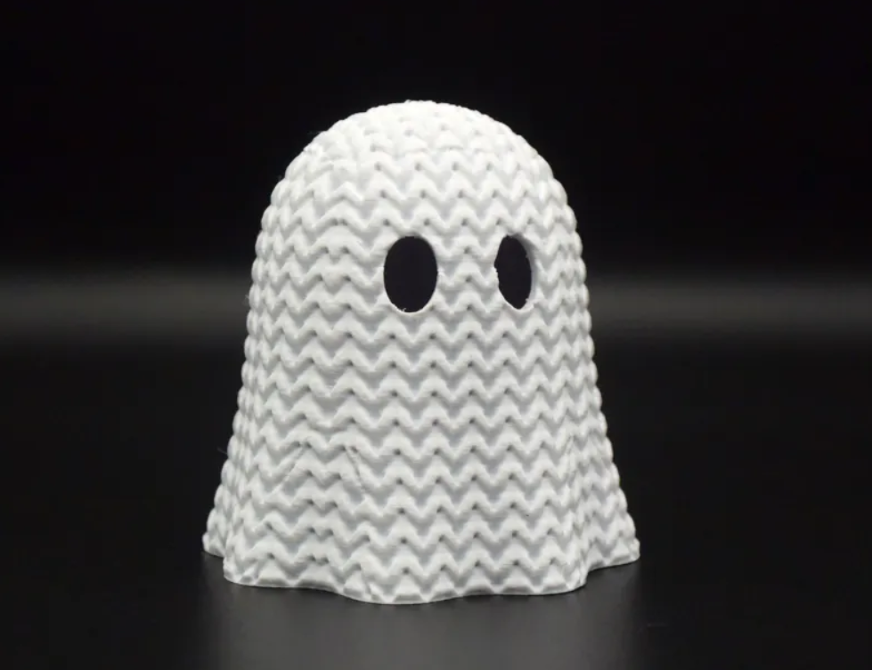 Mini Figura - Fantasma Estilo Tejido-1