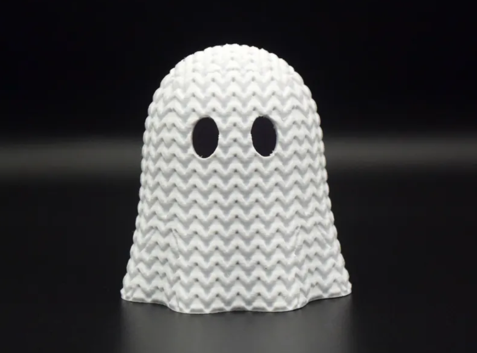Mini Figura - Fantasma Estilo Tejido-2