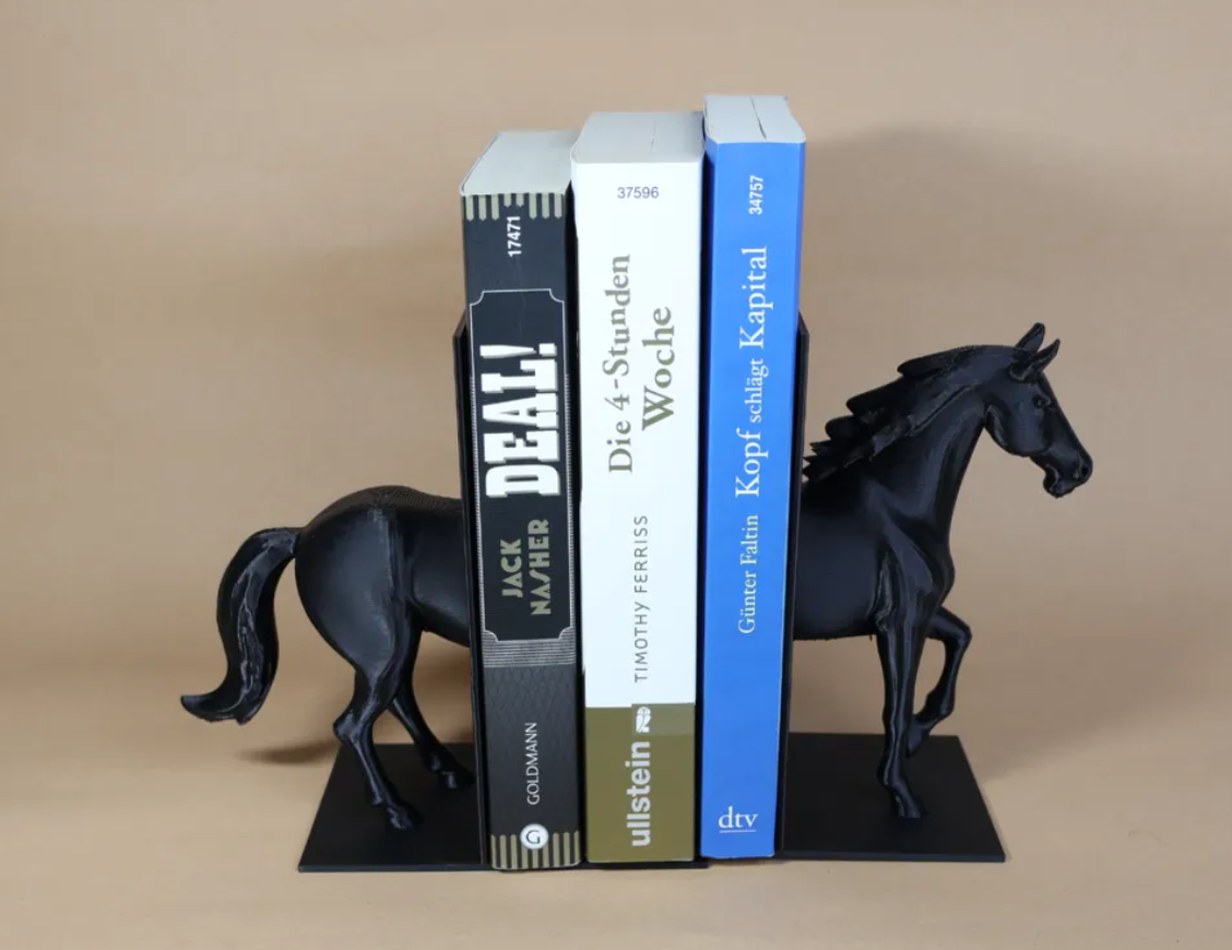 Sujeta libros - Caballo-3