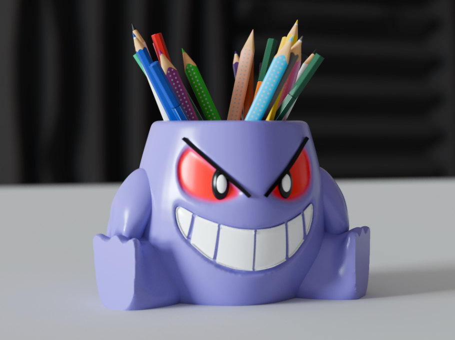 Portalápices de Gengar -2