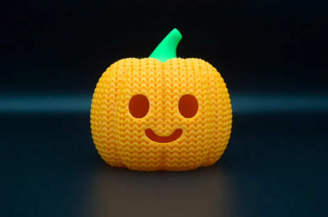 Figura estilo tejida - Calabaza-1