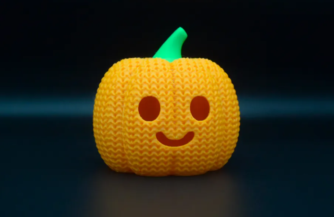 Figura estilo tejida - Calabaza-2