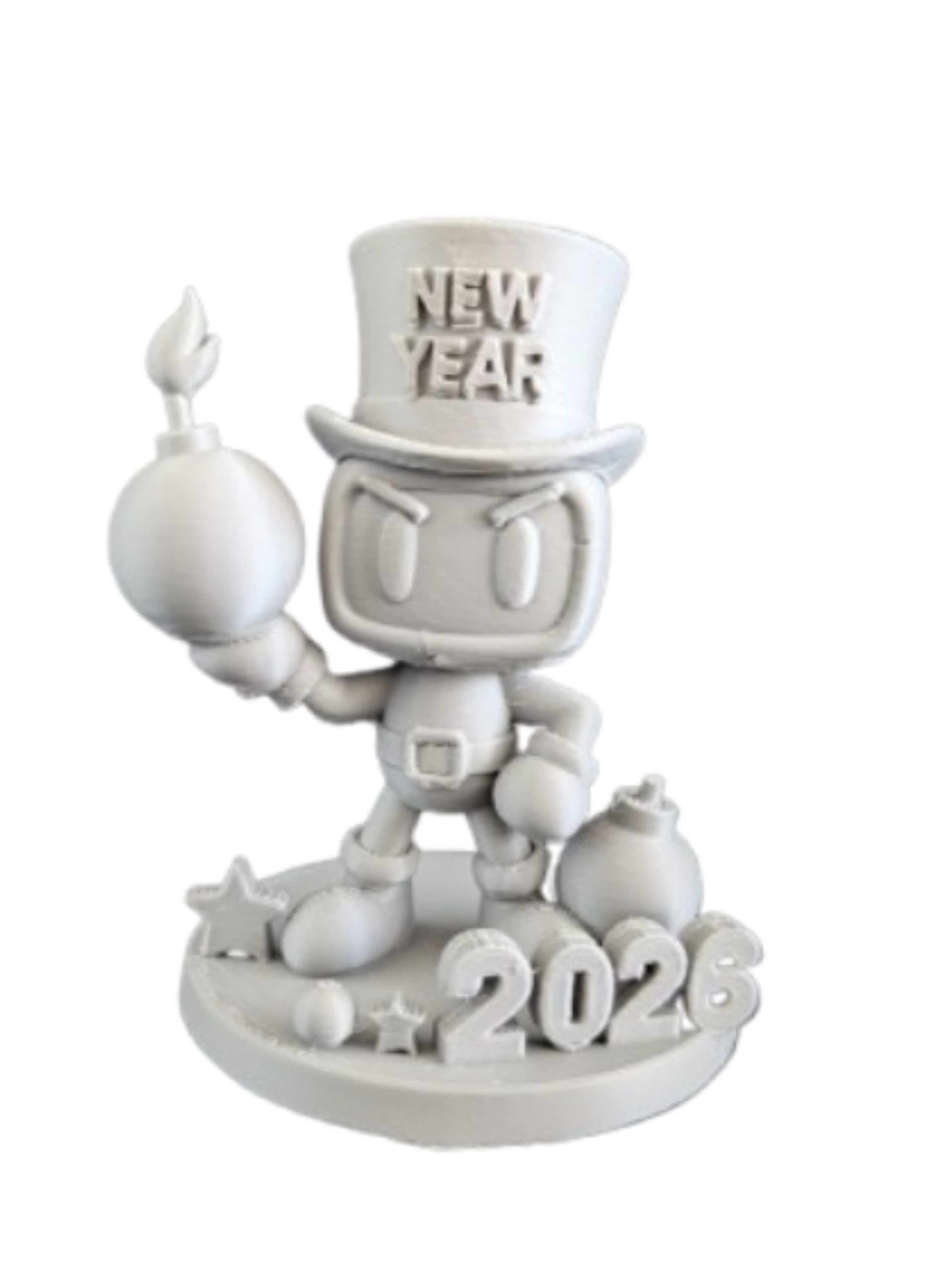 Figura Decorativa - Año Nuevo Explosivo-0