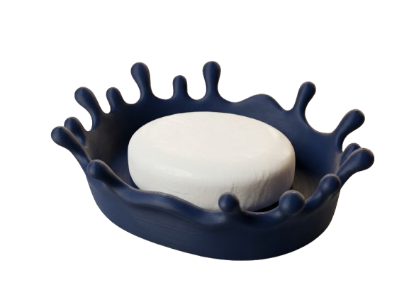 Decoración Baño - Jabonera Moderna color Negro-2