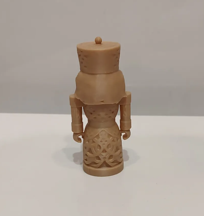 Adorno navidad - Cascanueces tallado-3