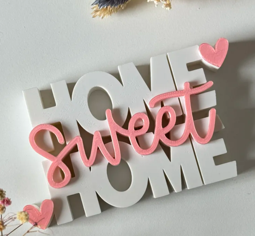 Adorno de letras "Home Sweet Home"-2