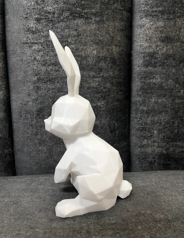 Figura - Conejo de pascua polígono-2