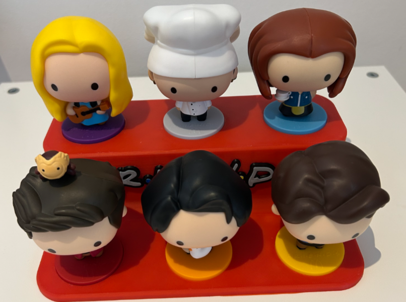 Podio para figuras de McDonalds Friends-0