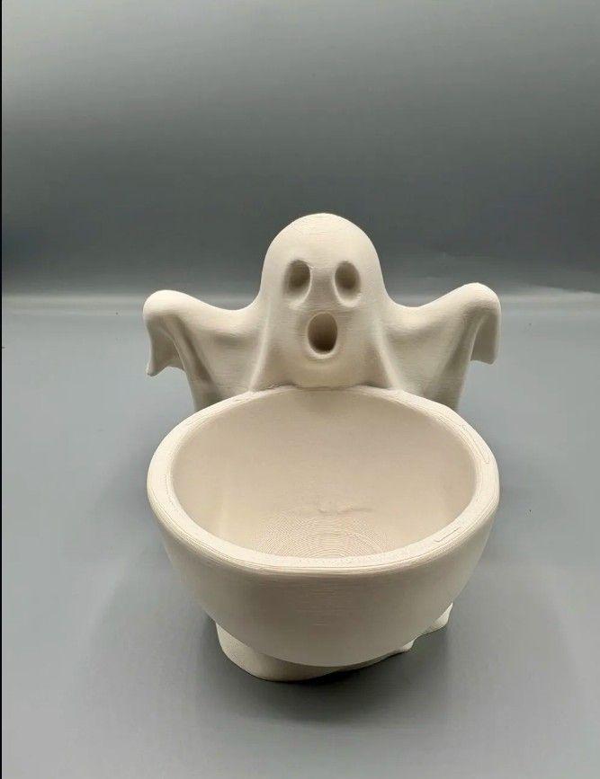 Decoracion Halloween Tazon Fantasma-2