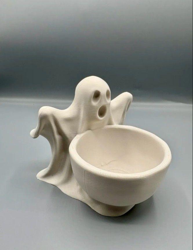 Decoracion Halloween Tazon Fantasma-3