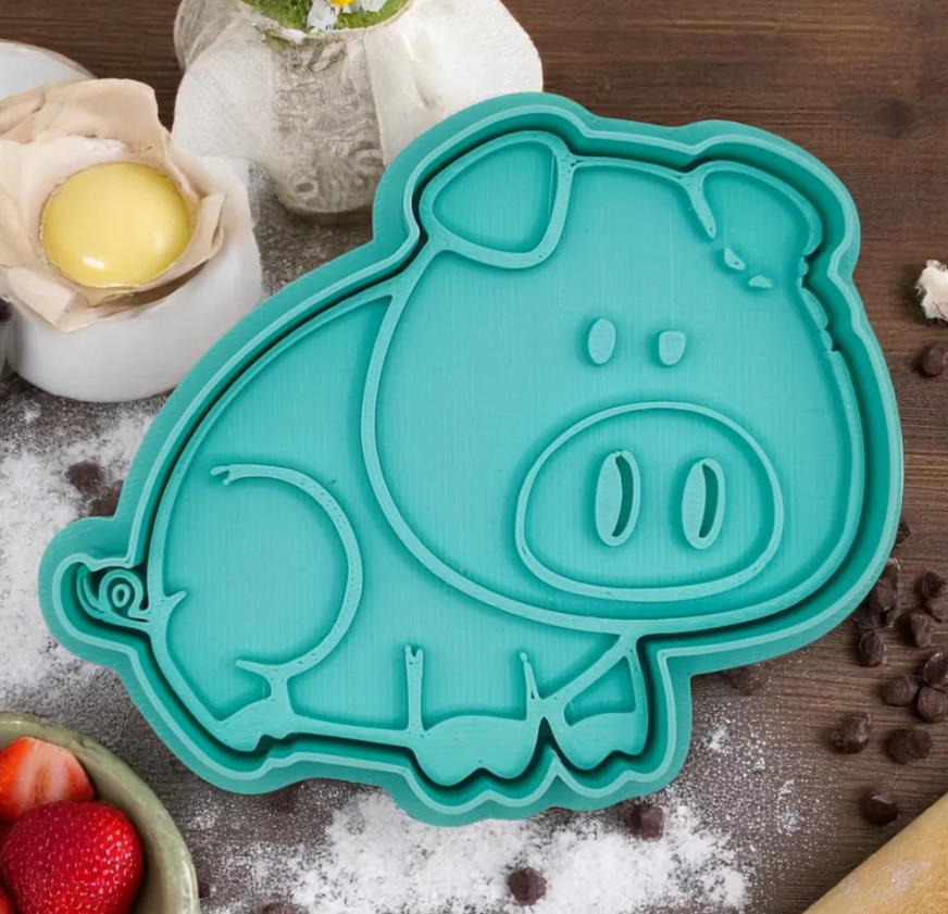 Cortador de galletas - Animales de Granja (pack 6 un)-6