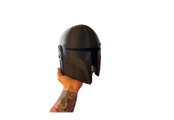 Juego Casco Mandaloriano 3d-2