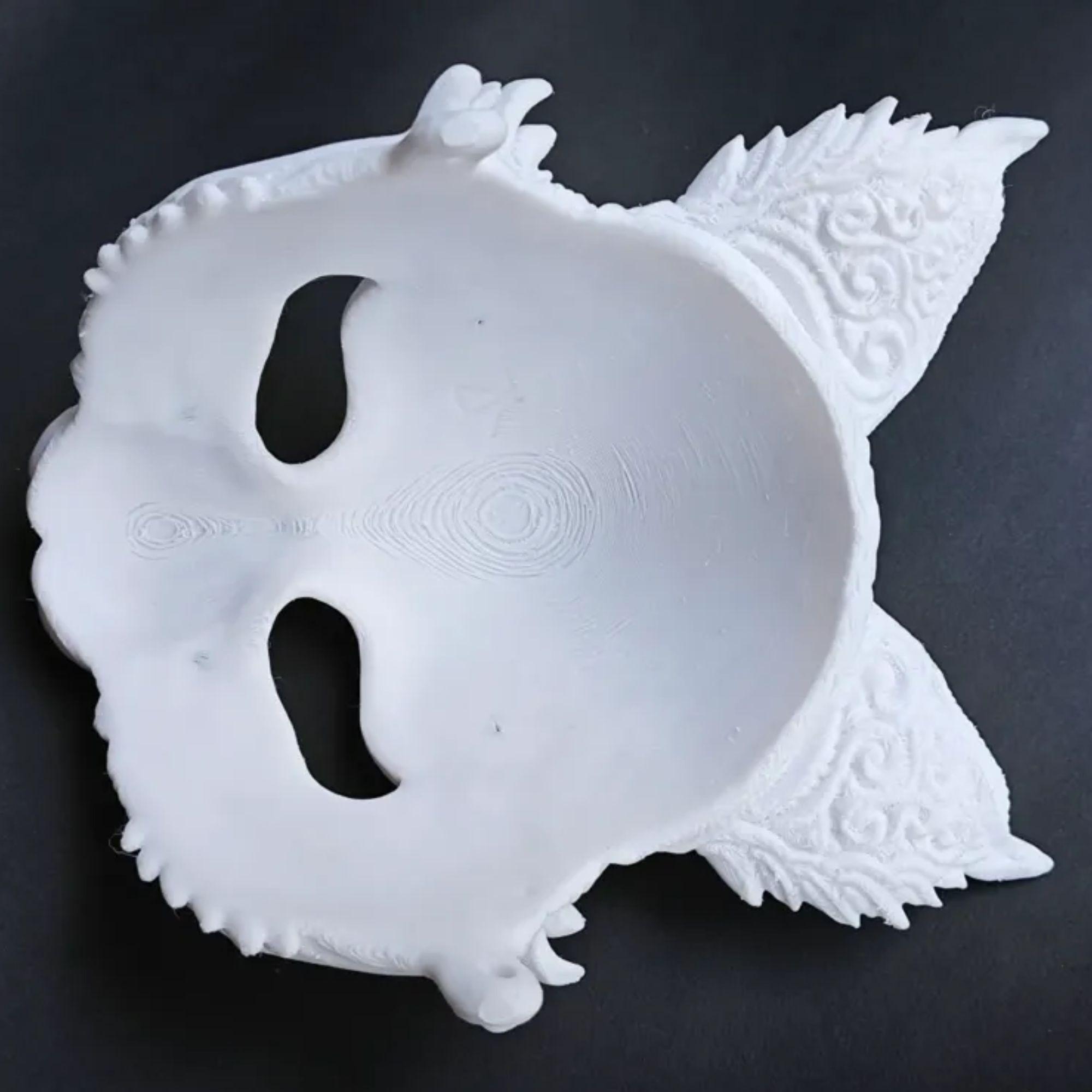 Máscara de conejo elegante - Halloween - Disfraz-3