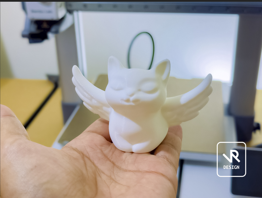 Figura - Gato con Alas-3