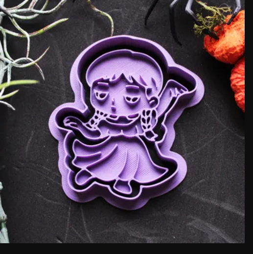 Cortador de galleta - Familia Addams (pack 6 un)-6