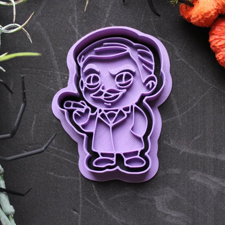 Cortador de galleta - Familia Addams (pack 6 un)-7