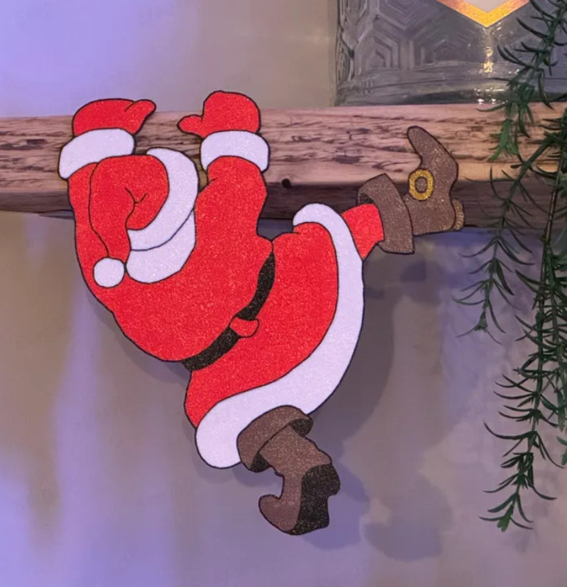 Decoración navidad para estantería - Santa Claus-2