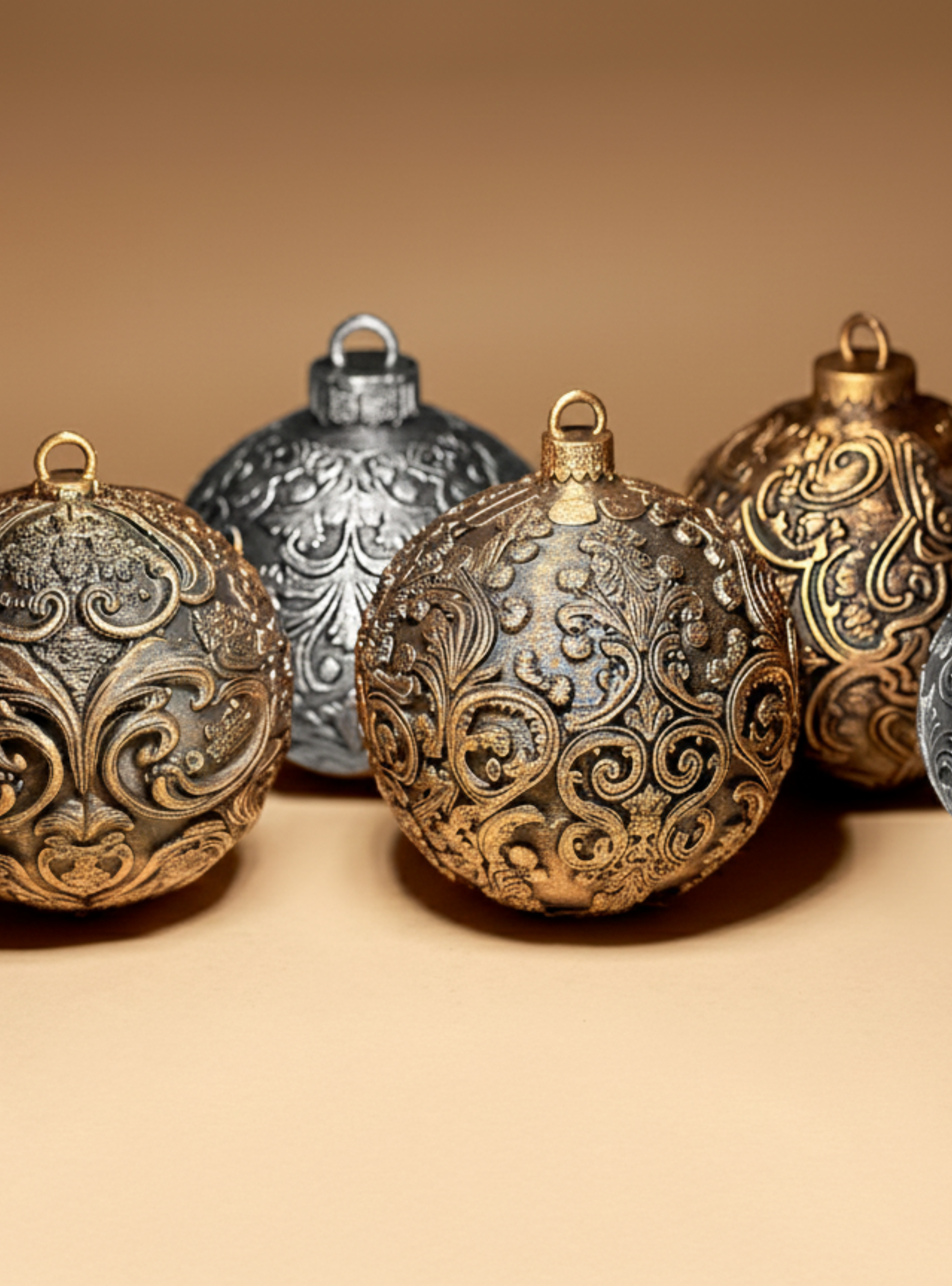 Esfera Decorativa - Pack 6 Navidad-1