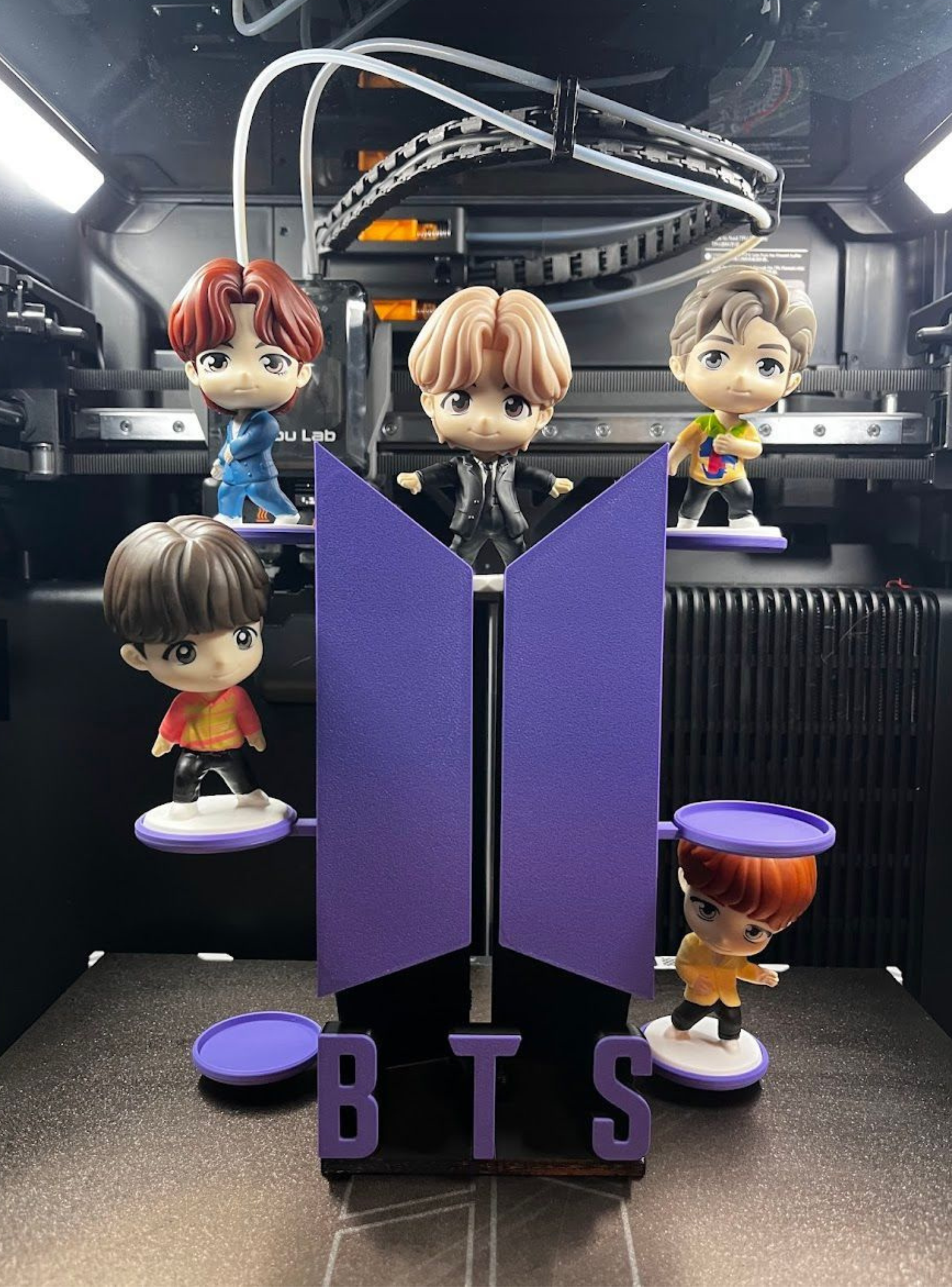 BTS TinyTAN - Stand Figuras-1