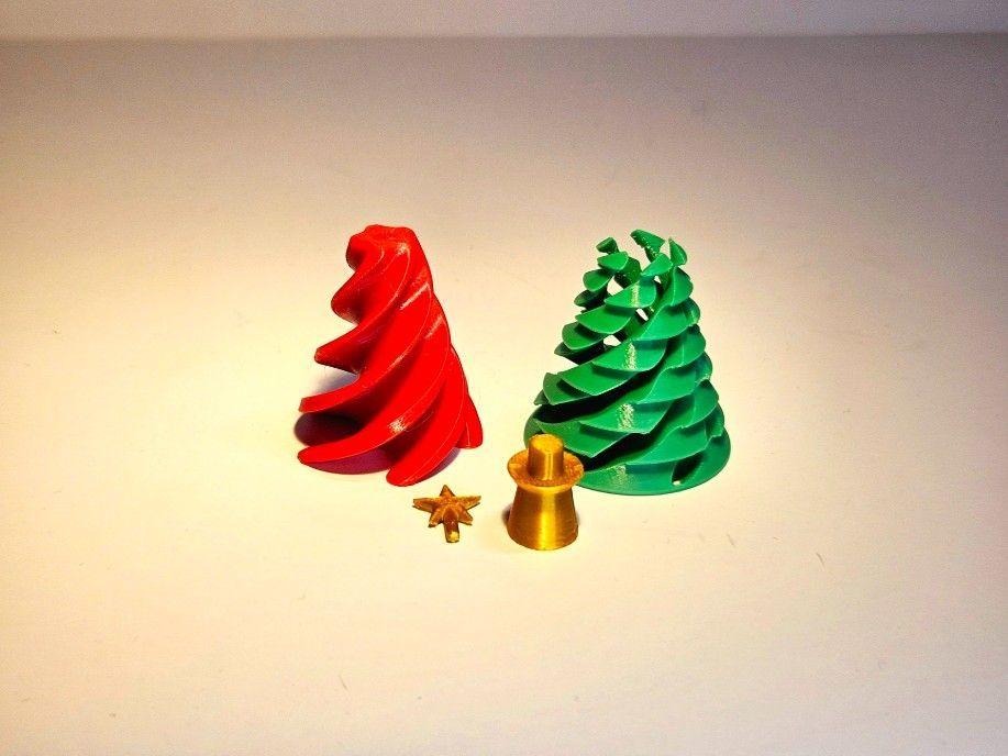 Adornos navidad - Mini árbol de navidad multicolor-3