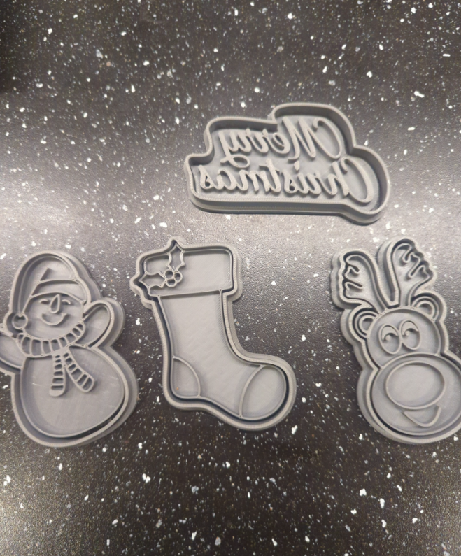 Cortador de galletas - Navidad (pack 4 un)-2