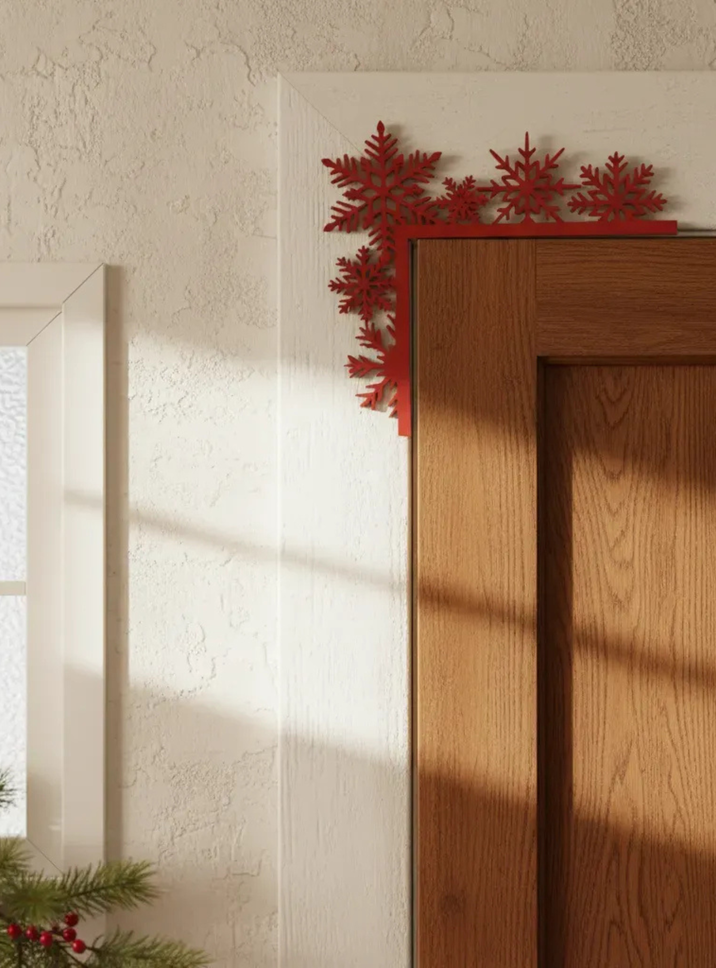Decoración para el marco de la puerta de Navidad-1