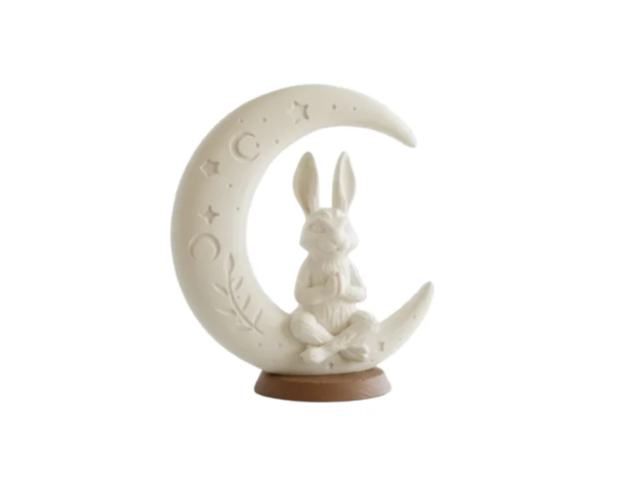 Escultura Decorativa- Conejo Lunar-0