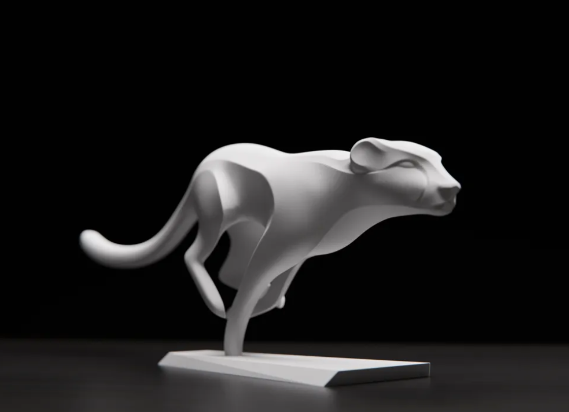 Figura decorativa guepardo-2