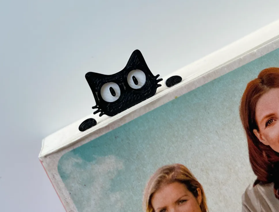 Marca página para Libro - Gato-2