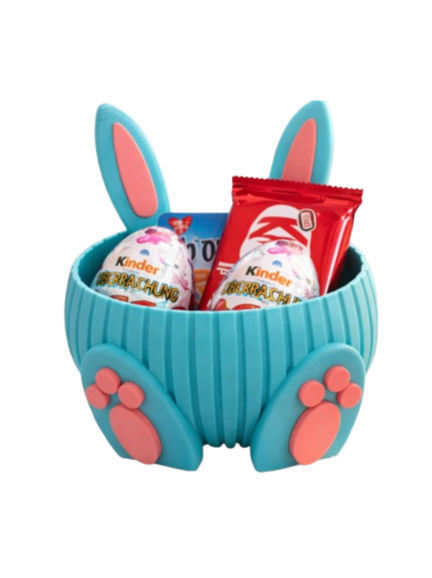 Cuenco de conejo de Pascua-0