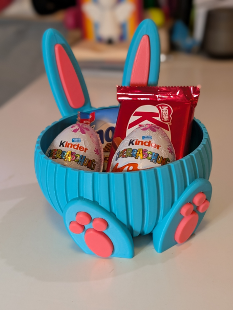 Cuenco de conejo de Pascua-1