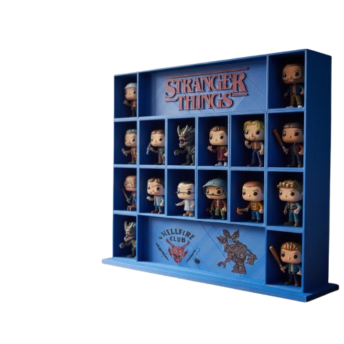 Estantería para funko kinder joy Stranger Things-2