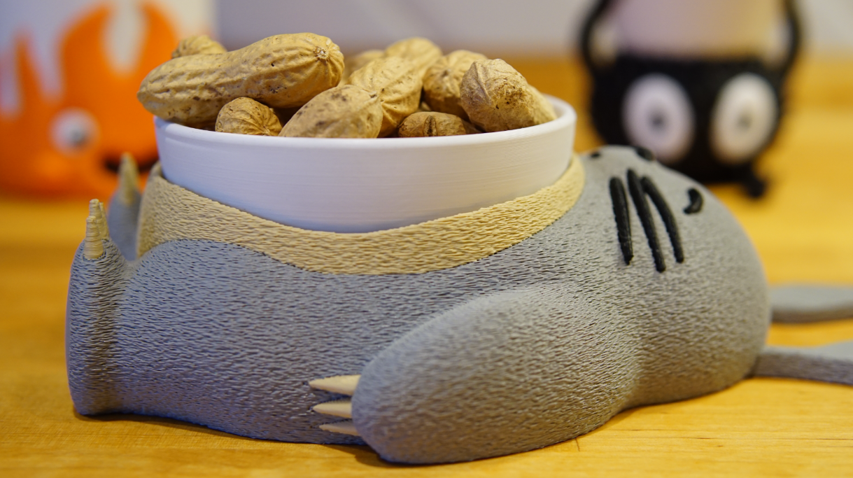 Cuenco de Totoro 3D-3